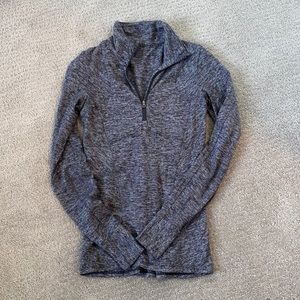 Lululemon mock neck long sleep zip up